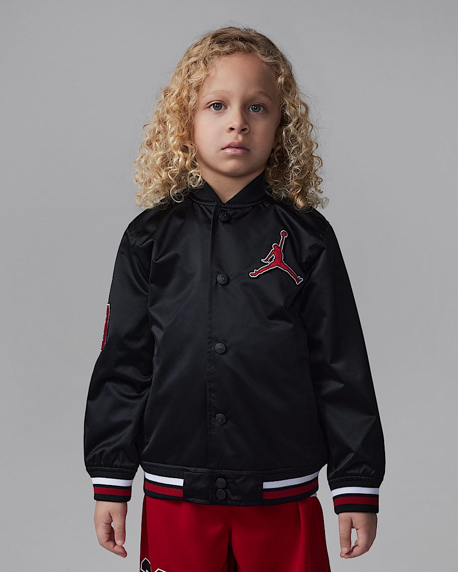★決算特価商品★ NIKE公式】ジョーダン リトルキッズ バーシティ ボンバー ジャケット・アウター